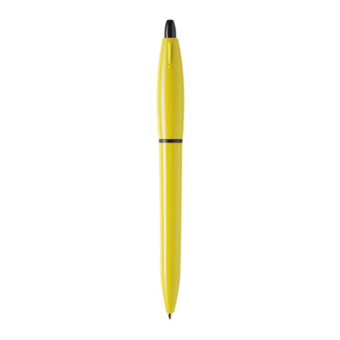 Stylo S! Extra opaque Jaune-Noir | Sérigraphie 1 couleur | à 270 degrés du clip | 40 mm x 25 mm | non disponible