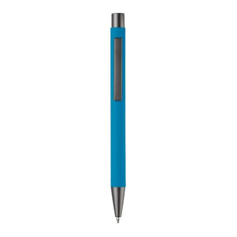 Stylo New York toucher doux Bleu clair | Gravure | à 180 degrés du clip | 87 mm x 8 mm | non disponible