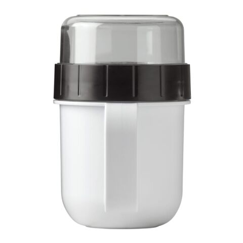 Mug déjeuner à emporter 520+230ml Blanc | sans marquage | non disponible | non disponible | non disponible