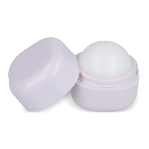 Baume à lèvres cubique en ABS recyclé Blanc | sans marquage | non disponible | non disponible