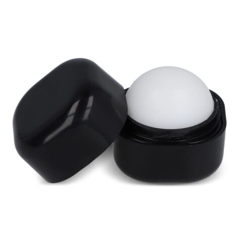 Baume à lèvres cubique en ABS recyclé Noir | sans marquage | non disponible | non disponible