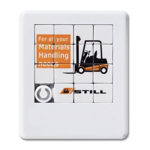 Taquin puzzle rectangulaire Blanc | sans marquage | non disponible | non disponible | non disponible