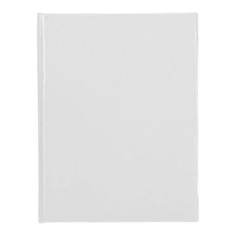 Carnet avec couverture rigide Blanc | sans marquage | non disponible | non disponible | non disponible