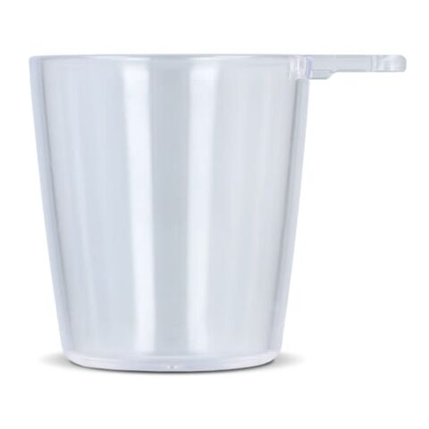 Verre à shot de festival avec cordon Blanc-Blanc