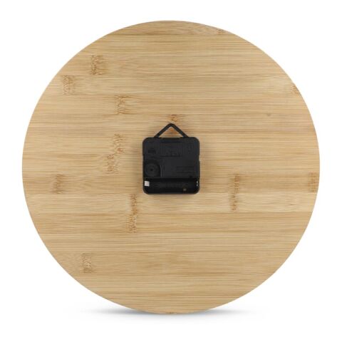 Horloge murale en bambou Nature | sans marquage | non disponible | non disponible