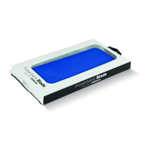 Powerbank Blade 5000mAh Bleu foncé | sans marquage | non disponible | non disponible | non disponible