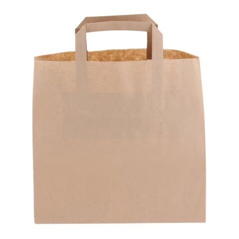 Sac en papier 70g/m² 26x17x25cm Marron | sans marquage | non disponible | non disponible | non disponible