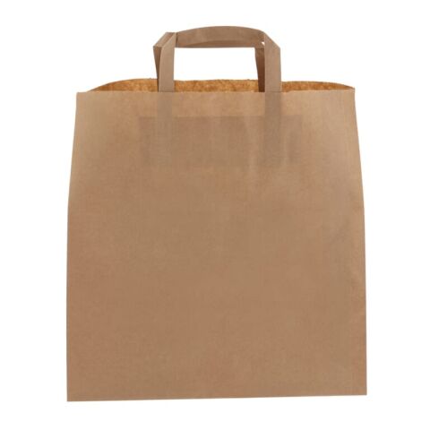 Sac en papier 70g/m² 32x21x33cm Marron | sans marquage | non disponible | non disponible | non disponible