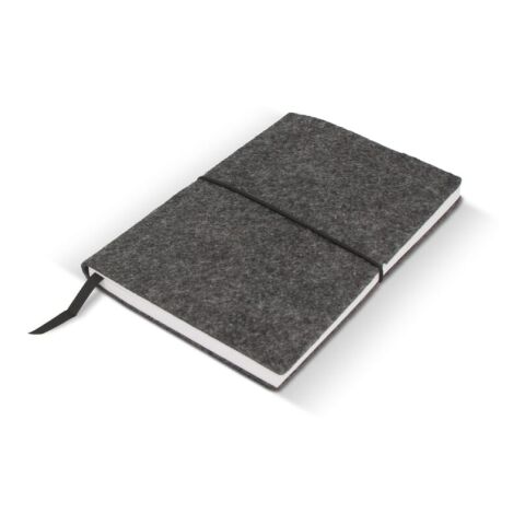 Carnet A5 en feutrine Gris foncé | sans marquage | non disponible | non disponible | non disponible