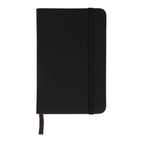 Cahier R-PET/PU GRS A6 Noir | sans marquage | non disponible | non disponible | non disponible