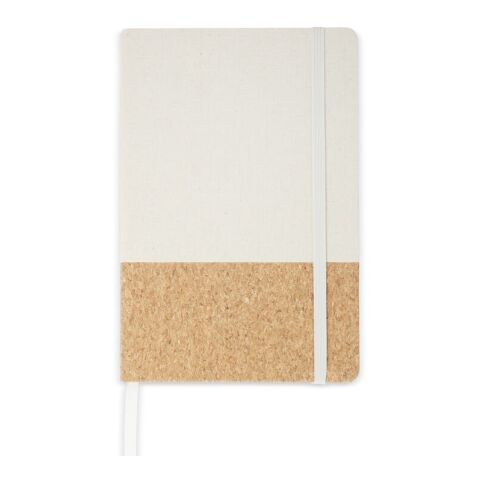 Cahier coton &amp; liège A5 Nature | sans marquage | non disponible | non disponible