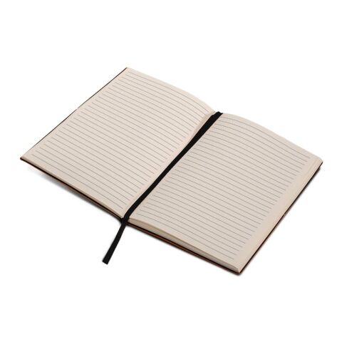Carnet, couverture en cuir recyclé A5 Marron clair | sans marquage | non disponible | non disponible | non disponible