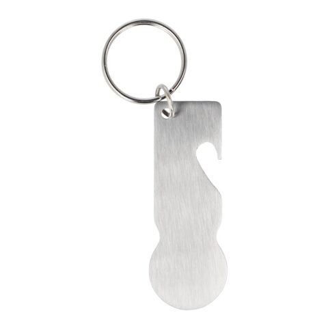 Porte-clés à jeton pour trolley Argent | sans marquage | non disponible | non disponible