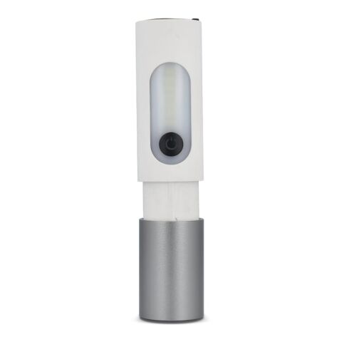 Lampe de poche LED rechargeable 10 W avec fonction zoom 300 lm Blanc | sans marquage | non disponible | non disponible