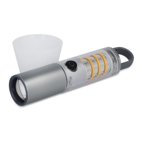 Lampe de poche multifonctionnelle en matériaux recyclés Argent | sans marquage | non disponible | non disponible