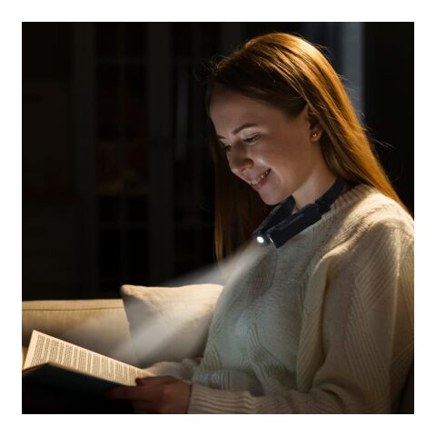 Lampe de cou rechargeable mains libres Noir | sans marquage | non disponible | non disponible