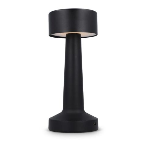 Lampe de table Lumo avec 3 modes d'éclairage et variateur de lumière Noir