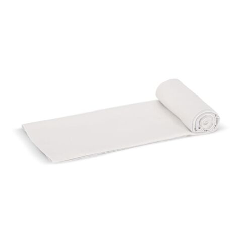 Serviette à séchage rapide R-PET 50x100cm sublimation Blanc-Gris | sans marquage | non disponible | non disponible