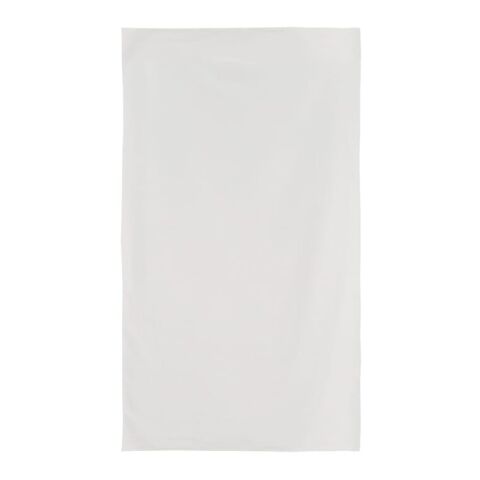 Serviette à séchage rapide R-PET 100x180cm sublimation Blanc-Gris | sans marquage | non disponible | non disponible