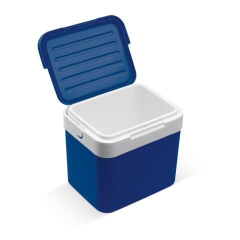 Glacière classique 10L Bleu / Blanc | Sérigraphie 1 couleur | couvercle | 60 mm x 60 mm | non disponible