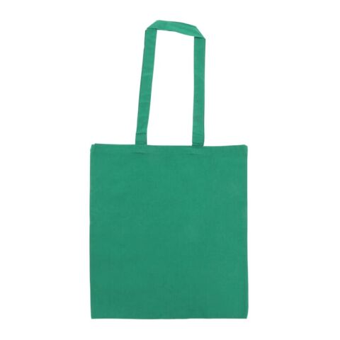 Sac en coton recyclé 140g/m² 38x42cm Vert foncé | sans marquage | non disponible | non disponible | non disponible