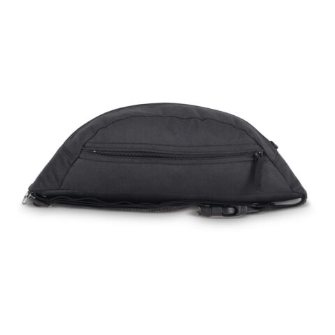 Sac à bandoulière R-PET 5L Noir | sans marquage | non disponible | non disponible | non disponible