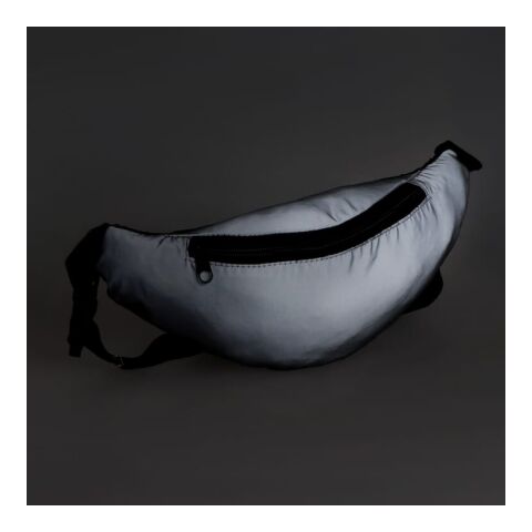 Sac banane réfléchissant Zola Gris | sans marquage | non disponible | non disponible