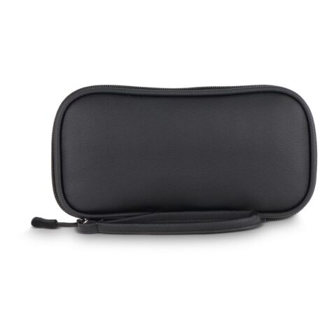 Sac organiseur Kyra 210D en rPET enduit PU 20 x 11,5 x 2 cm Noir | sans marquage | non disponible | non disponible