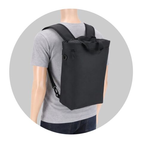 Sac à dos pour ordinateur portable PU Kyiv 28 x 42 x 12,5 cm noir | sans marquage | non disponible | non disponible