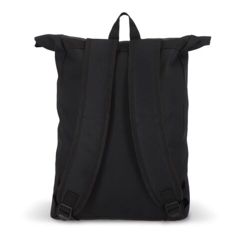 R-PET 600D Rolltop sac à dos 20L Noir | sans marquage | non disponible | non disponible