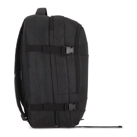 Sac à dos de nuit 22L en R-PET 600D Noir | sans marquage | non disponible | non disponible