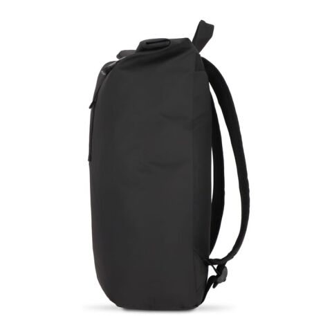Sac à dos à enroulement 20L en R-PET 600D enduit de PU Noir | sans marquage | non disponible | non disponible