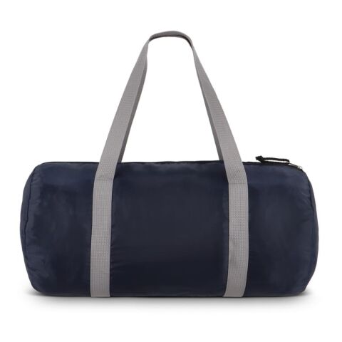 Sac de sport et de voyage léger en R-PET 190T, 48 x 23 x 23 cm, 20 litres Bleu foncé | sans marquage | non disponible | non disponible