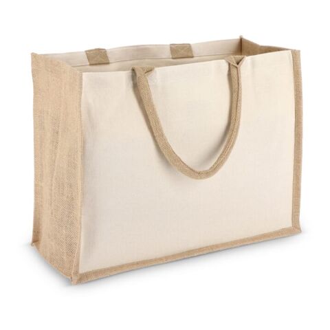 Jute-Cotton Sac fourre-tout OEKO-TEX® 42,5 x 19 x 32cm 320g/m² Beige | sans marquage | non disponible | non disponible