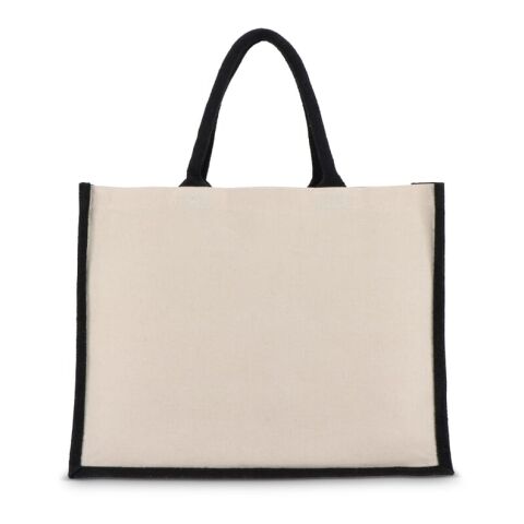 Jute-Cotton Sac fourre-tout OEKO-TEX® 42,5 x 19 x 32cm 320g/m² Noir | sans marquage | non disponible | non disponible