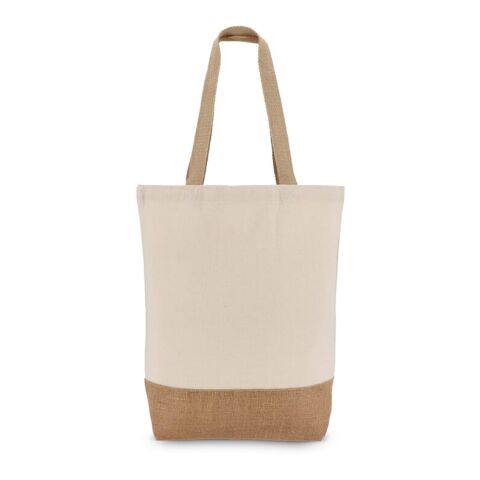 Coton-Jute Sac fourre-tout OEKO-TEX® 41 x 13 x 41cm 320g/m² Ecru | sans marquage | non disponible | non disponible
