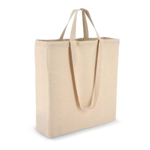 Sac fourre-tout en coton OEKO-TEX® 38 x 10 x 42cm 140g/m². Ecru | sans marquage | non disponible | non disponible