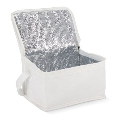 R-PET 6 Sac isotherme non tissé 20x 13 x 12.5cm 75g/m² Blanc | sans marquage | non disponible | non disponible