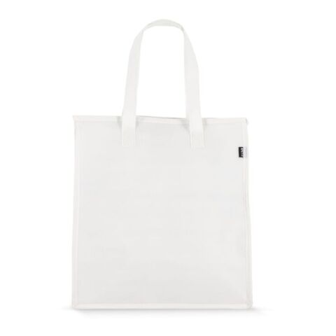 R-PET Sac isotherme non tissé 33x 25,5 x 37cm 75g/m² Blanc