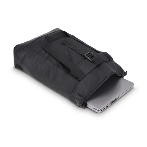 Sac à dos pour ordinateur portable rPET 600D Navi 36 x 40 x 10 cm noir | sans marquage | non disponible | non disponible