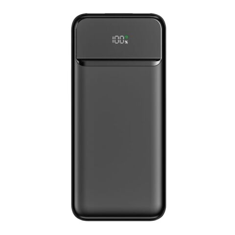 Powerbank Nolu avec écran LED 10 000 mAh Noir | sans marquage | non disponible | non disponible