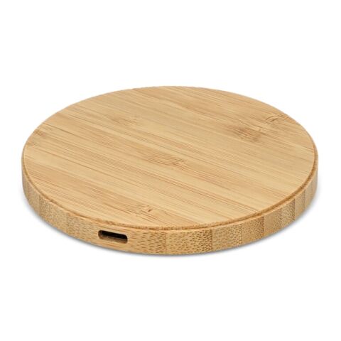 Pad de charge sans fil en bambou 15W Nature | sans marquage | non disponible