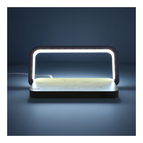Chargeur sans fil 15 W avec lampe LED à intensité variable Nature | sans marquage | non disponible | non disponible