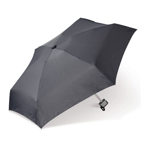 Parapluie très léger 21” avec pochette Noir | Doming | poignee | 36 mm x 11 mm | non disponible