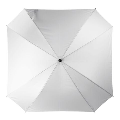 Parapluie carré Deluxe 27” Blanc | sans marquage | non disponible | non disponible | non disponible