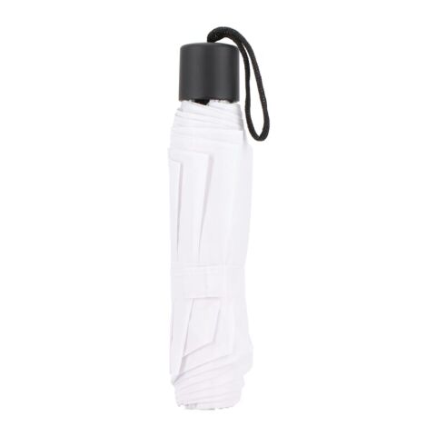 Parapluie pliable Congo 190T Pongee 21 Blanc | sans marquage | non disponible | non disponible