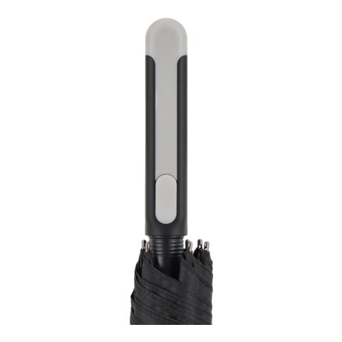 Emerantia 190T Pongee 23" Parapluie Stick Auto open Noir | sans marquage | non disponible | non disponible