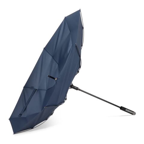 Emerantia 190T Pongee 23" Parapluie Stick Auto open Bleu foncé | sans marquage | non disponible | non disponible