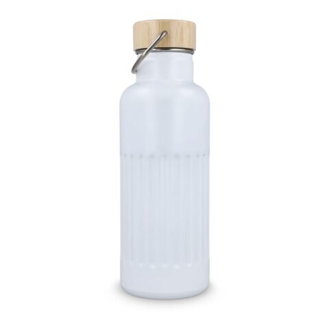 Bouteille isotherme en acier inoxydable recyclé 500 ml Blanc | sans marquage | non disponible | non disponible