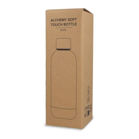 Bouteille isotherme Alchemy toucher doux 500ml Noir | sans marquage | non disponible | non disponible